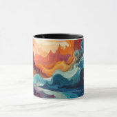 Mug Art abstrait (Centre)