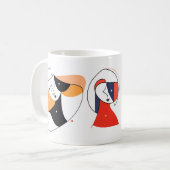 Mug Art Abstrait (Devant gauche)
