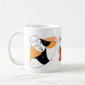 Mug Art Abstrait (Gauche)