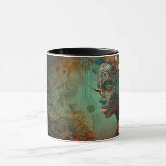 Mug art abstrait (Centre)