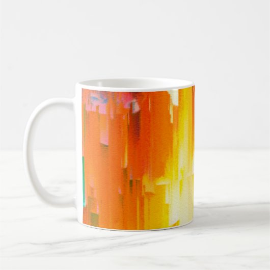 Mug Art Abstrait. arrière - plan de texture haute réso (Gauche)