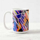Mug Art Abstrait audacieux et expressif (Gauche)
