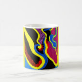 Mug Art Abstrait autochtone Vol 11 (Centre)