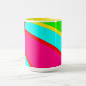 Mug Art Abstrait coloré (Centre)