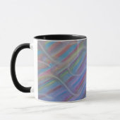 Mug Art abstrait coloré unique P40M (Gauche)