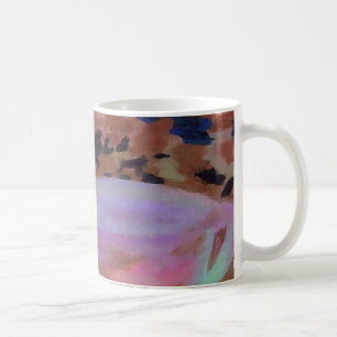 Mug Art abstrait de café de CricketDiane de café
