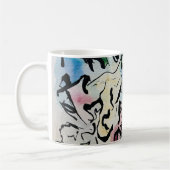 Mug Art Abstrait de l'encre (Gauche)