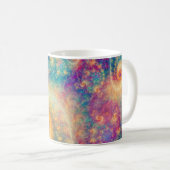 Mug Art abstrait fractal vortex fantaisiste (Devant droit)