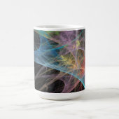 Mug Art Abstrait Glace Arc-en-ciel (Centre)
