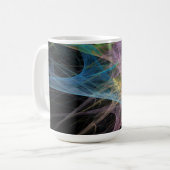 Mug Art Abstrait Glace Arc-en-ciel (Devant gauche)