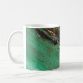 Mug Art abstrait - la terre luxuriante (Gauche)