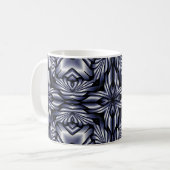 Mug ART Abstrait - mini kaléidoscope 3 (Devant gauche)