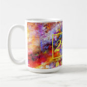 Mug Art Abstrait moderne Multicolor 2023 (Gauche)
