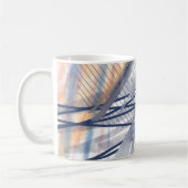 Mug Art Abstrait Moderne Traits de Pinceau (Gauche)