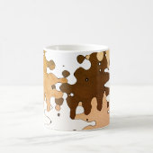 Mug Art Abstrait rustique (Centre)