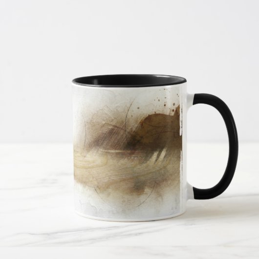 Mug art abstrait sans titre (Droite)