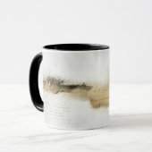 Mug art abstrait sans titre (Devant gauche)