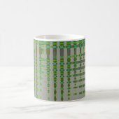 Mug Art Abstrait Vert 1003 (Centre)