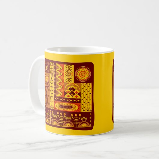 Mug Art africain (Devant gauche)