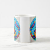 Mug Art animal abstrait coloré (Centre)