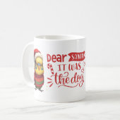 Mug Art animal Chiclet de Noël (Devant gauche)