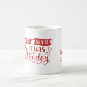 Mug Art animal Chiclet de Noël (Centre)