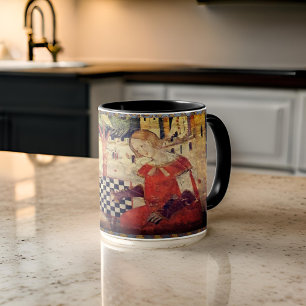 Mug Art antique des échecs Granada Palacios Nazaries