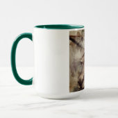 Mug Art aquarelle kangourou (Gauche)