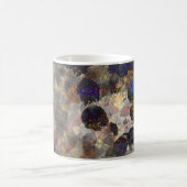 Mug Art arrière - plan numérique de fleurs / motif de (Centre)
