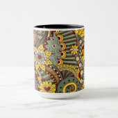 Mug Art artistique-dessin de gribouillis (Centre)