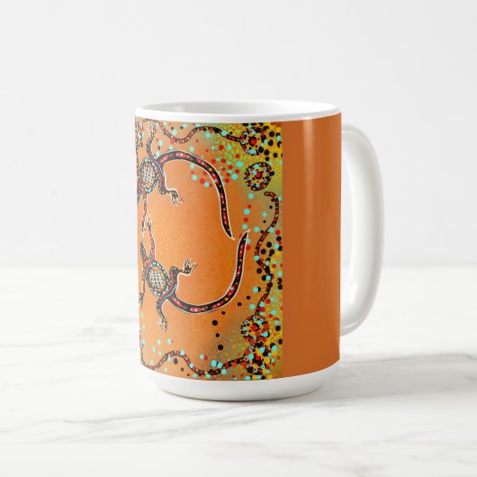 MUG ART AUSTRALIEN (Devant droit)