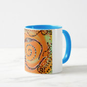 MUG ART AUSTRALIEN                    (Devant droit)