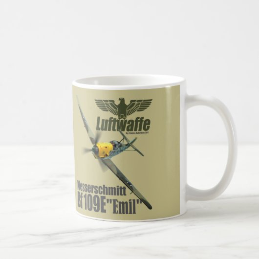 Mug Art aviation "Messerschmitt Bf 109" (Droite)