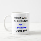 Mug art bibliothécaire, génial (Gauche)