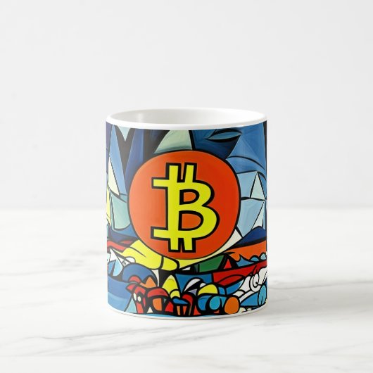 Mug Art Bitcoin (Centre)