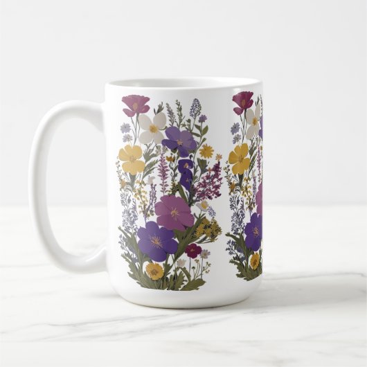 Mug Art botanique (Gauche)