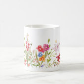 Mug Art botanique à l'aquarelle peint à la main (Centre)
