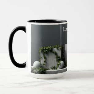 Mug Art Botanique Brutaliste Industriel en Béton