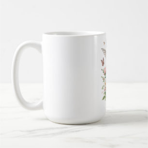 Mug Art botanique oiseaux vintage