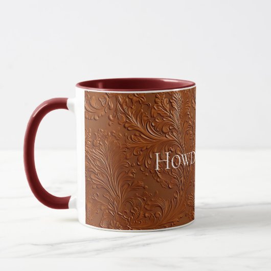 Mug Art Brown occidental (Gauche)