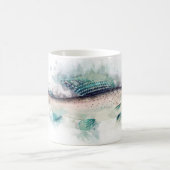 Mug Art cadeau gris arctique pour pêcheurs et pêcheurs (Centre)