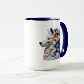 Mug Art Café Loup (Devant droit)