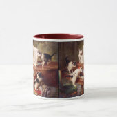 Mug Art Chat vintage : Considérant Chatons (Centre)