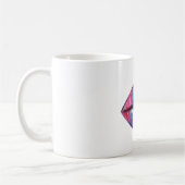 Mug Art coloré de lèvre (Gauche)