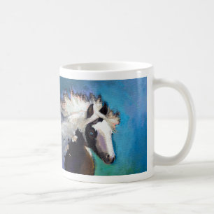 Mug Art coloré de peinture de passion courante gitane