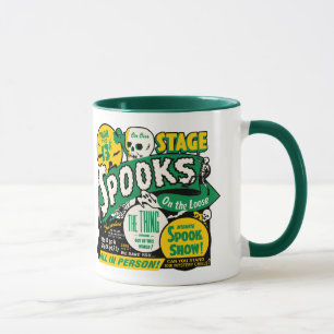 Mug Art d'affiche de Spookshow - spectres sur le lâche