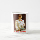 Mug art d'affiche de stalin (Centre)