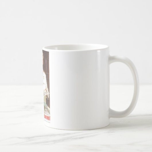 Mug art d'affiche de stalin (Droite)
