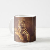 Mug Art d'animal de tigre (Devant gauche)