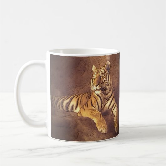 Mug Art d'animal de tigre (Gauche)